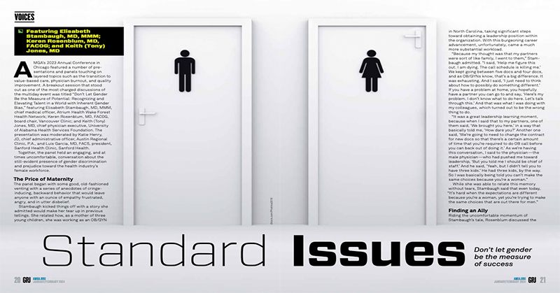 Standard Issues: Don’t Let Gender Be the Measure of Success