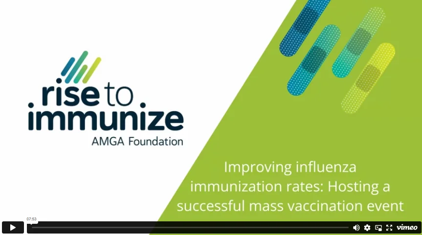 “Improving influenza immunization rates: Hosting a successful mass vaccination event” – Vanderbilt University Medical Center