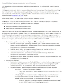MIPS and Immunization Information Systems (IIS)