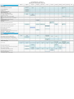 Flu Vaccination Marketing and Communications Tactical Plan