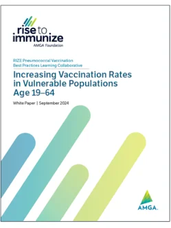 White Paper | Increasing Vaccination Rates in Vulnerable Populations Age 19–64