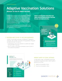 "Adaptive Vaccination Solutions" Guidebook
