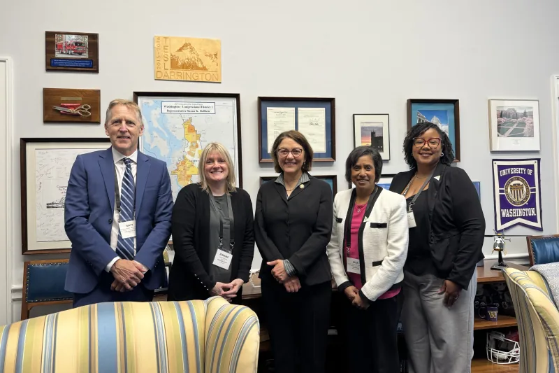 AMGA members with Rep. Suzan DelBene