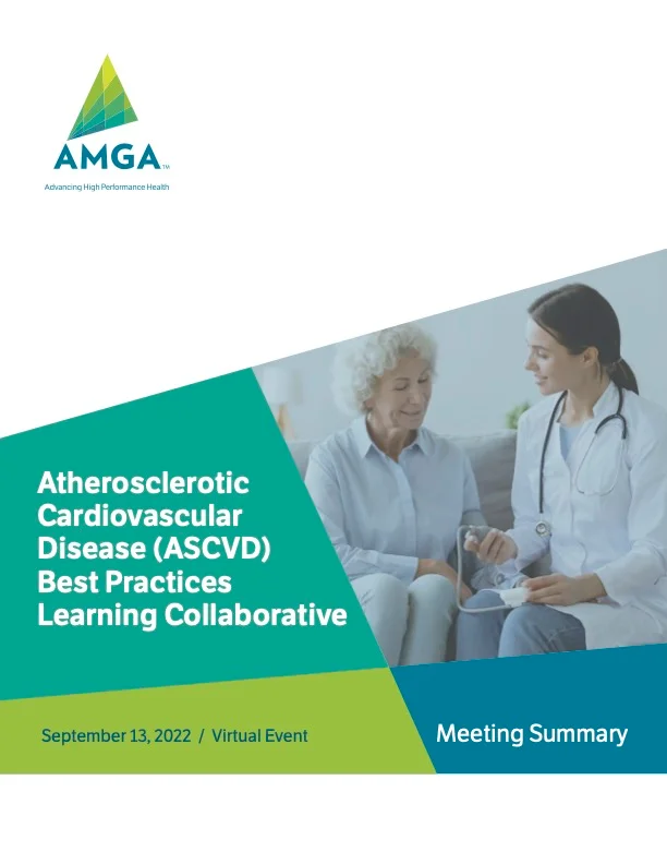 September 13, 2022 - ASCVD Virtual Discussion Forum Meeting Summary